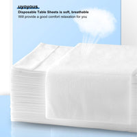 1 x RAW Customer Returns Pack of 100 disposable massage sheets, 80 x 180cm disposable massage sheets nonwoven fabric, hygiene pad disposable fitted sheets, disposable sheets for massage tables, disposable pads for salon SPA - RRP €55.99