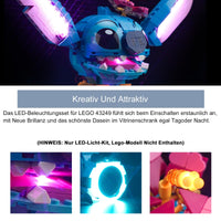 1 x RAW Customer Returns Led Light Set for Lego 43249 Stitch Not Lego , Decoration Lighting Set for Lego Disney Stitch Creative Toys - RRP €36.98