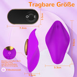 7 x Brand New Vibration for women with APP, butterfly vibrator sex toy for couples with 9 vibration modes, sex toy for women with remote control, vibrator for women clitoris stimulator sex toy purple  - RRP €141.12