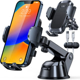 1 x RAW Customer Returns 2024 Best Mobile Phone Holder Car Upgrade Suction Cup Ventilation Mobile Phone Holder Car 4 in 1 Military Class Car Holder Universal Car Mobile Phone Holder for iPhone 15 Pro Max 14 13 12 Samsung S23 S22 Huawei - RRP €23.18