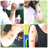 1 x Brand New Tattoo Stickers for Kids Children s Birthday Party Animal Pattern Mixed Birthday Kids Tattoos Style Temporary Alternative Tattoo Stickers Party Decoration Birthday Party Bag Filler - RRP €18.0