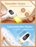 4 x RAW Customer Returns Hair removal device 999,999 flashes, ice cooling function IPL devices hair removal, permanent painless laser hair removal, for men and women, face, body, bikini area, armpits - RRP €322.64