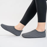 1 x Brand New Sosenfer Women s Home Slippers Flat Men s Slippers Comfortable Soft Non-slip Winter Slippers for Unisex Dark Gray 36 - RRP €58.8