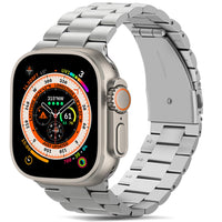 4 x RAW Customer Returns Tasikar for Apple Watch Ultra 2 Ultra Band 49mm High Quality Stainless Steel Replacement Band Compatible with Apple Watch Ultra 2 Ultra - Silver - RRP €101.04