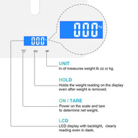 1 x RAW Customer Returns Digital Pet Scale, Baby Scale, with 3 Weighing Modes kg oz lb , Max 220 lbs, Precision up to 0.02lbs, White - RRP €53.44