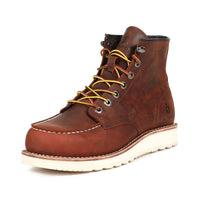 4 x RAW Customer Returns SL-Saint Men s Work Boot, Soft MOC Toe, Classic Ankle, 6 Inch Wedge Black Brown 41 EU - RRP €559.92