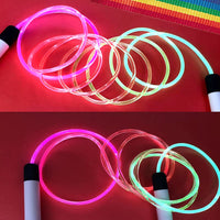 15 x Brand New HotHome Skipping Rope Children with LED Light Glowing for Girls Boys Glowing Skipping Rope for Children LED Light Flashing Skipping Rope with Adjustable Length Sports with Light Pink  - RRP €495.15