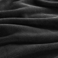 1 x RAW Customer Returns WAVVE Cuddly Blanket Fluffy Blanket Fleece Blanket - Sofa Blanket 150x200 cm Living Blanket Couch Blanket, Black Blanket Soft Sofa Throw XL - RRP €20.18