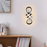 1 x RAW Customer Returns Tealight LED wall light indoor, modern wall lamp 20W, 3000K warm light, black wall lighting indoor for living room, bedroom, hallway - RRP €31.09