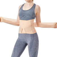 1 x RAW Customer Returns INNObeta Postpartum Recovery Belt, Postpartum Belt for Women, Abdominal Belt After Surgery, Cesarean Section, Pregnancy, Abdominal Belt with Back Support for Women Skin Color S  - RRP €17.99