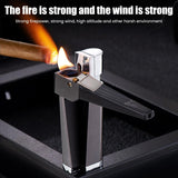 1 x RAW Customer Returns Molbory Lighter, Inflatable Lighter, Lighter and Pipe Combination, Multi-Purpose Metal Pipe Lighter, Windproof Lighter, Inflatable Lighter for Men and Father Gifts - RRP €20.4