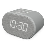 1 x RAW Customer Returns Radio alarm clock with USB charging port, dimmable LED display and dual alarm Digital alarm clock Radio alarm clock with charging function Alarm clock with charging station Radio alarm clock digital LED alarm clock  - RRP €25.2