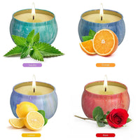 19 x Brand New VETOUR Scented Candles Gifts 4.4 Oz Soy Wax Aromatherapy Candle Strong Scented Essential Oils for Stress Relief Christmas Birthday Mother s Day Gift Candles Decoration Bath 4 Pack - RRP €191.33