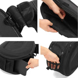 2 x RAW Customer Returns Abhpjuy motorcycle tail bag saddle bag side bag to send waterproof cover can put helmet motorcycle bag universal tail bag - RRP €118.0