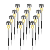 1 x RAW Customer Returns GIGALUMI Solar Lamp for Outdoor, 12 Pack, Warm White Waterproof LED Solar Lights for Outdoor, Patio, Lawn, Garden, Yard, Paths - RRP €25.15