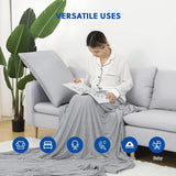 1 x RAW Customer Returns HOMFINE cooling blankets for hot sleepers - light summer blanket with Japanese Arc-Chill Q-Max 0.43 cooling fibers, 2 in 1 double-sided children s blanket, living room blanket, sofa blanket, travel blanket  - RRP €29.27