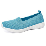 1 x RAW Customer Returns Puxowe women s slip-on sneakers, lightweight, breathable sports shoes, sneakers, comfortable casual shoes, walking shoes, outdoor fitness, 37.5 EU, light blue - RRP €49.99