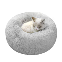 3 x Brand New Puki Diary Cat Bed Fluffy Cat Cushion Washable Dog Bed Small Dogs Pet Bed for Small Dogs, Cats and Other Pets 60cm, Light Gray  - RRP €75.6