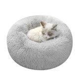 5 x Brand New Puki Diary Cat Bed Fluffy Cat Cushion Washable Dog Bed Small Dogs Pet Bed for Small Dogs, Cats and Other Pets 60cm, Light Gray  - RRP €126.0