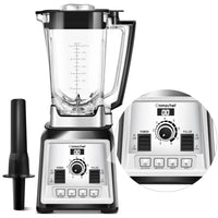 1 x RAW Customer Returns AMZCHEF Professional Blender 2000W, Multifunction Blender for Smoothies with 4 Preset Programs and 8 Adjustable Speeds, 25000 rpm, 2 Liter Tritan Jug, BPA Free, Recipe - RRP €140.16