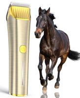 1 x RAW Customer Returns oneisall Horse Clipper Wireless Design, Quiet Horse Clipper for Thick and Matted Hair, Horse Razor Horse Trimmer with 7000RPM Powerful Motor, Suitable for Thick Horse Hair - RRP €49.99