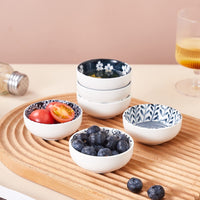 1 x RAW Customer Returns Swuut sauce bowls ceramic, 55 ml mini spice bowl snack bowls dessert bowl set of 6, dip bowls for soy sauce, side dish serving bowl 7.5 cm  - RRP €18.68