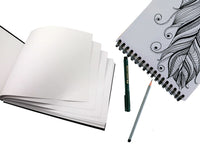 1 x RAW Customer Returns Artme A4 Sketchpad 30 Sheets 160gsm Spiral Bound Sketchbook - RRP €8.99