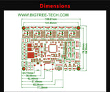 1 x RAW Customer Returns BIGTREETECH SKR V1.4 Turbo Controller Board for 3D Printer, Compatible with 12864LCD TFT24, Supports 8825 TMC2208 Tmc2130 with 5 TMC2209  - RRP €85.56