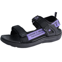 1 x Brand New ANBIWANGLUO Sandals Girls Sports Sandals Child Girls Sandals 2-Strap Children Shoes Summer for Pool Swimming Pool Beach 39 EU, Black Purple - RRP €24.19