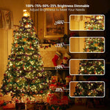 1 x RAW Customer Returns Christmas Decoration Fairy Lights, BrizLabs 30M 300 LED Outdoor Christmas Tree Fairy Lights Power Warm White and Colorful Dimmable 11 Modes with Remote Control Waterproof Lights for Indoor House Wedding Party Garden - RRP €29.99