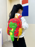 1 x Brand New Maeau kindergarten backpack girls boys kindergarten bag cartoon children s backpack with chest strap preschool backpack school bag kindergarten toddler backpack dinosaur backpacks animals red small - RRP €27.6