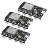 1 x RAW Customer Returns ESP32 ESP32 Wroom 3 pieces ESP32-WROOM-32D development board MicroUSB interface 2.4GHz dual-mode WiFi Bluetooth dual cores microcontroller for Arduino 38PIN  - RRP €17.99