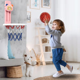 9 x Brand New Eppo Mini Basketball Hoop, Basketball Children s Set, High Jump Vote Counter for Children with 2 Balls and 1 Pump, Children s Toys from 3 to 7 Years Gifts Pink  - RRP €170.91