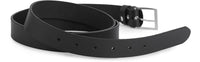 1 x RAW Customer Returns Ladeheid Men s Belt in 100 Genuine Leather Extra-Long L11 Black-3, 130 cm x 3 cm Total length 147.5 cm  - RRP €18.99