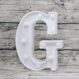 1 x Brand New HopeU5 White Plastic Decorative LED Letters G  - RRP €19.2