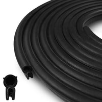 1 x RAW Customer Returns Car door seal 6 meters, universal rubber seal EPDM sealing profile weather protection vehicle sound insulation edge protection profile with seal at the top for cars, boats, mobile homes, trucks and more - RRP €20.99