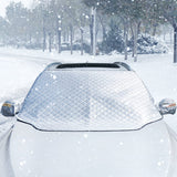 5 x Brand New Front Windshield Cover, 170 x 143 cm, Car Windshield Cover, Windshield, Foldable 9 Magnetic Winter Protection for Summer, Winter, Against Sun, Dust, Ice, the snow - RRP €150.0