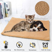 8 x Brand New Self-heating blanket for dogs cats, 60x45CM self-heating cat blanket, dog heating blanket, cat heating blanket, winter pet heating mat, self-warming dog mat, fluffy self-warming cat blanket - RRP €163.2