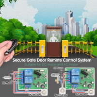 2 x RAW Customer Returns ThisRC DC 12V 24V 30V Safe Remote Control Switch Wireless rf 10A Relay Receiver with 2 Transmitters, for Motor, Light, Gate Door, DIY Controller - RRP €41.98