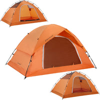 1 x RAW Customer Returns Clostnature 2 4 Person Camping Tent - Waterproof Outdoor Tent, Lightweight Dome Tent, Compact Tent with Small Size for Family, Beach Trips, Festivals, Parties - RRP €50.41