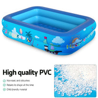 1 x RAW Customer Returns Inflatable pool, inflatable paddling pool, children s pool, children s paddling pool, swimming pool, inflatable pool, inflatable children s pool, baby pool - RRP €24.99