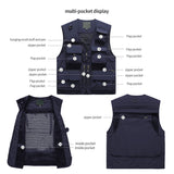 1 x Brand New Freiesoldaten Men s Outdoor Fishing Vest Breathable Gilet Casual Waistcoat with Multi Pocket - RRP €35.8