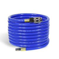 1 x RAW Customer Returns CCLIFE 5m compressed air hose with quick coupling 20bar 1 4 air hose for compressor compressor hose 6.3mm - RRP €15.49