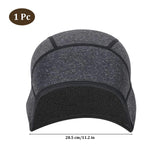 1 x Brand New AMJKEJI Cycling Cap, Winter Cycling Cap for Men and Women, Thermal Winter Fleece Cap for Bicycle Helmet, Bike Cap, Motorcycle Hat, Ski Cap Dark Grey  - RRP €24.0