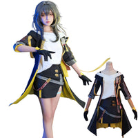 1 x RAW Customer Returns Fiamll Honkai Star Rail Cosplay Trailblazer Cosplay Costume Outfit Star Anime Uniform Full Set Women Costume XL - RRP €95.99