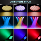 1 x RAW Customer Returns BETOPPER DJ Lights Disco Lights Stage Lights 54 1.5W Par LED RGB 3 in 1 Voice Control DMX512 Suitable for Party Wedding Club Bar Performances 1 Piece  - RRP €40.99