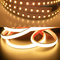 1 x RAW Customer Returns pcning COB LED Strip 5M Self-Adhesive 230V Direct Connection Very Bright IP67 Waterproof Flexible LED Strip Warm White Light Strip 5 Meters Warm White, 5  - RRP €59.46