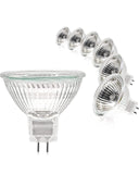 1 x RAW Customer Returns Simusi MR16 halogen bulbs, halogen 12V 20W MR16, GU5.3 halogen 20W ceiling light bulbs 2 pin dimmable, halogen spot light bulbs, halogen reflector 2700K warm white, pack of 6 - RRP €17.99