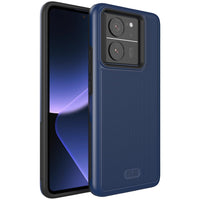 1 x RAW Customer Returns TUDIA DualShield Grip Compatible for Xiaomi 13T Xiaomi 13T Pro Case 2023 , MergeGrip Shockproof Dual Layer Thin TPU Military Grade Slim Fit Heavy Duty Protection Phone Case - Indigo Blue - RRP €21.71