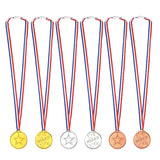 1 x RAW Customer Returns FEPITO 36 Pieces Winner Medals Children Plastic Gold Medals Silver Medals and Bronze Medals for Children Parties Decorations and Sports Awards - RRP €20.1